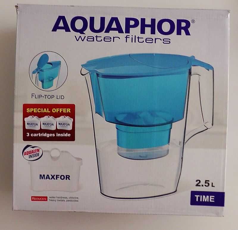 Dzbanek filtrujący Aquaphor Time 2,5L + 3 wkłady