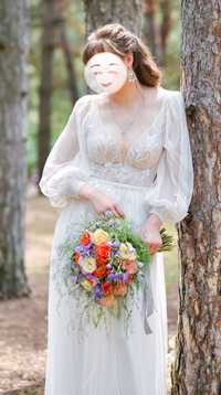 Весільна сукня бохо