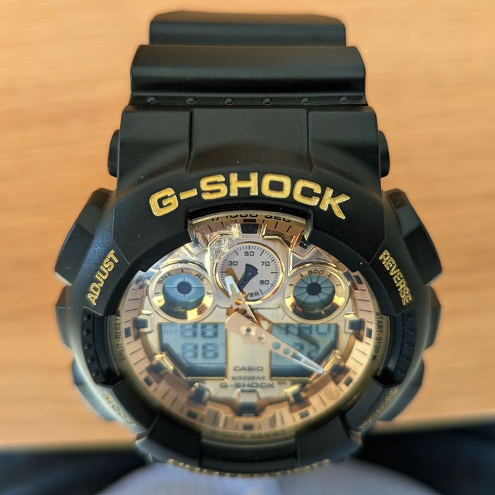 Casio G-Shock GA-100GGB Gold