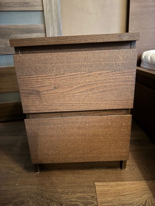 IKEA Rama łóżka MALM + szafka nocna GRATIS!!