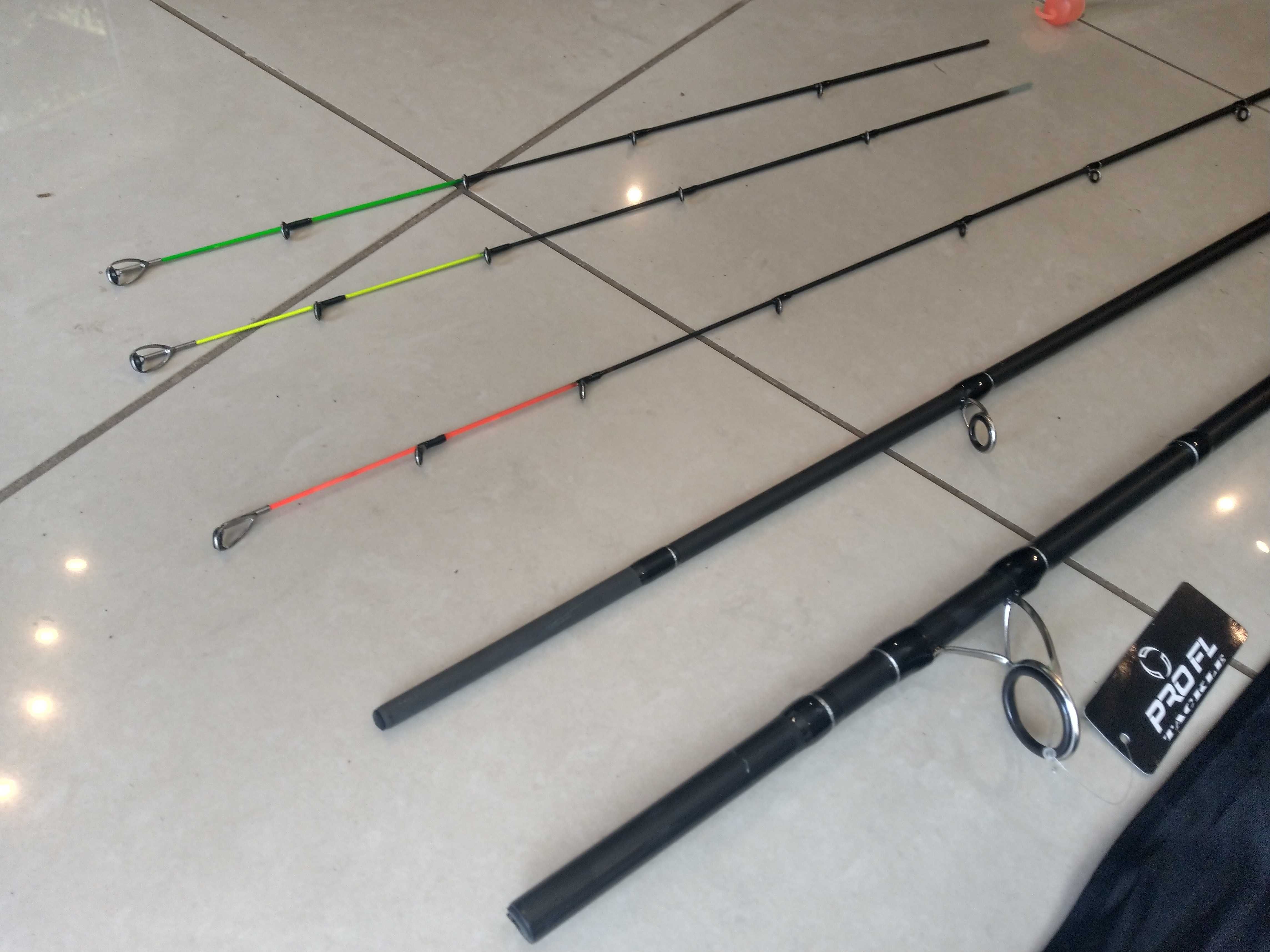 FL Sakana Hanta Ultra Feeder 6,60m c.w. do 120g węglowy 3 szczytówki