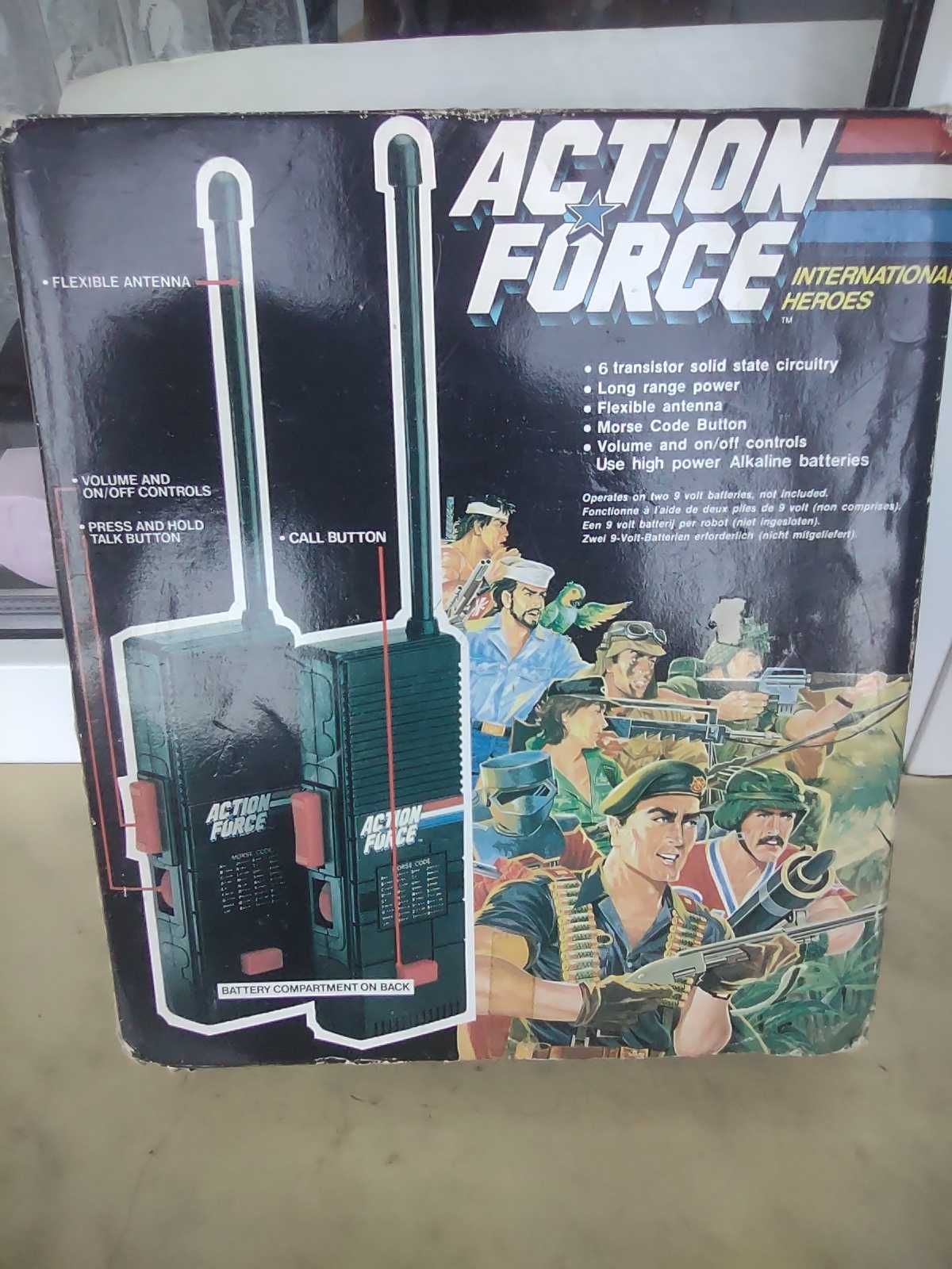 Рации детские игрушка Рация Action Force винтаж Hasbro Gi Joe