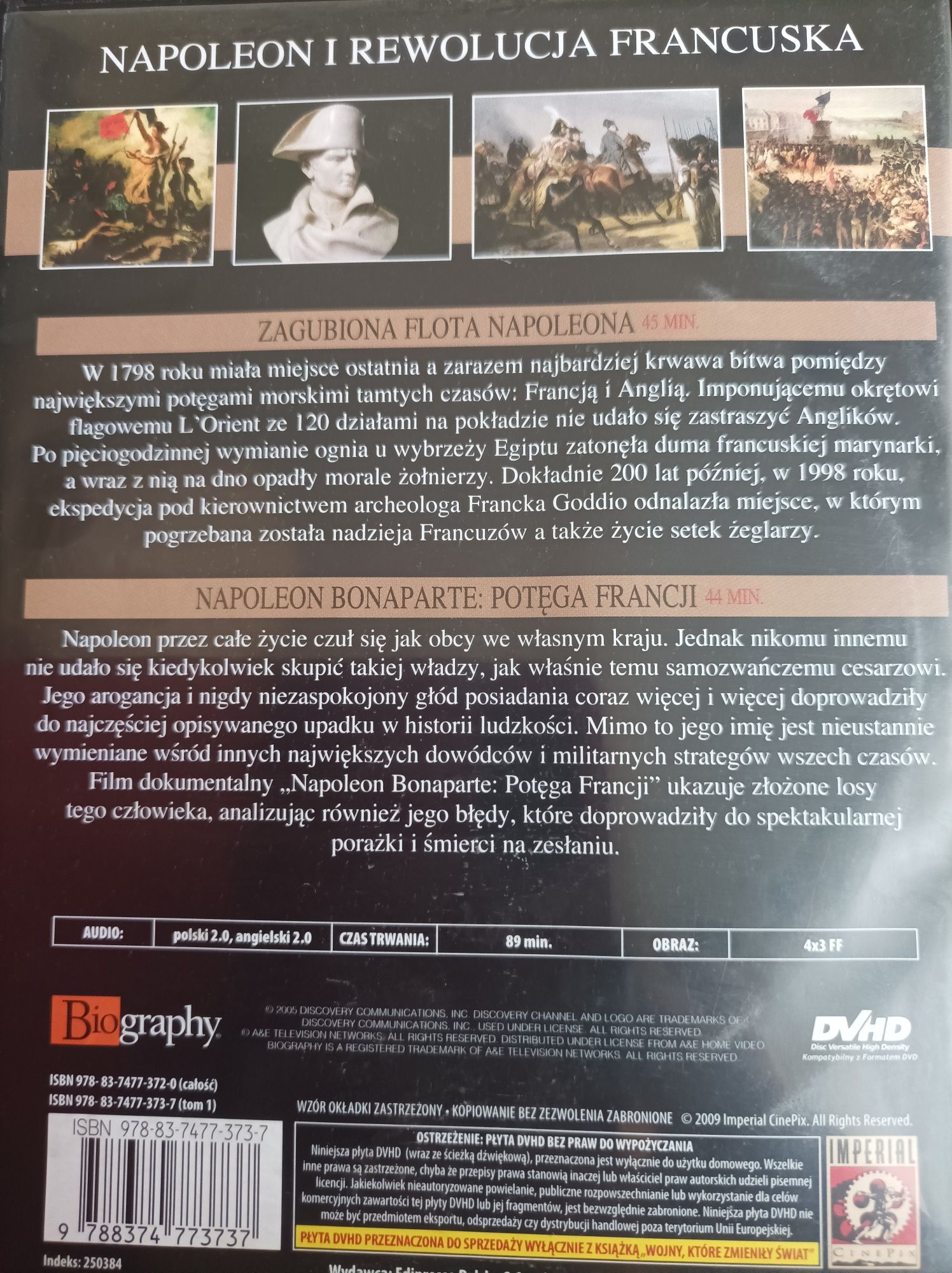 Film DVD Napoleon i rewolucja francuska
