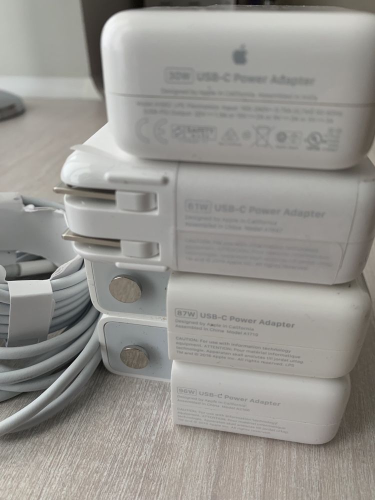 Apple usb-c power adapter 96w зарядка