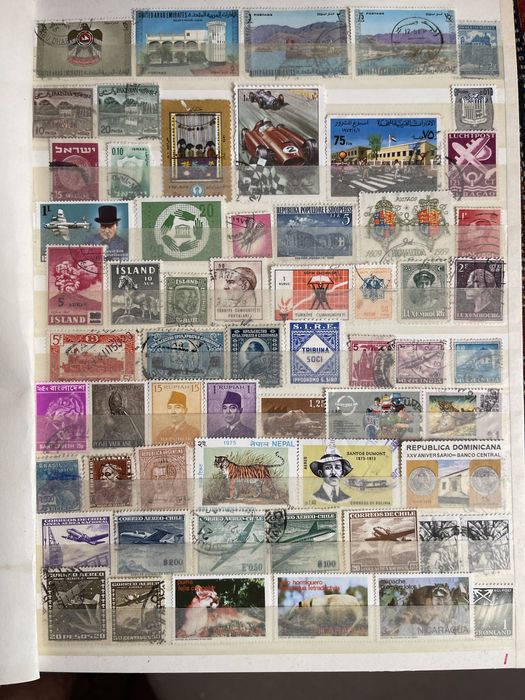 Марки почтовые разных стран мира