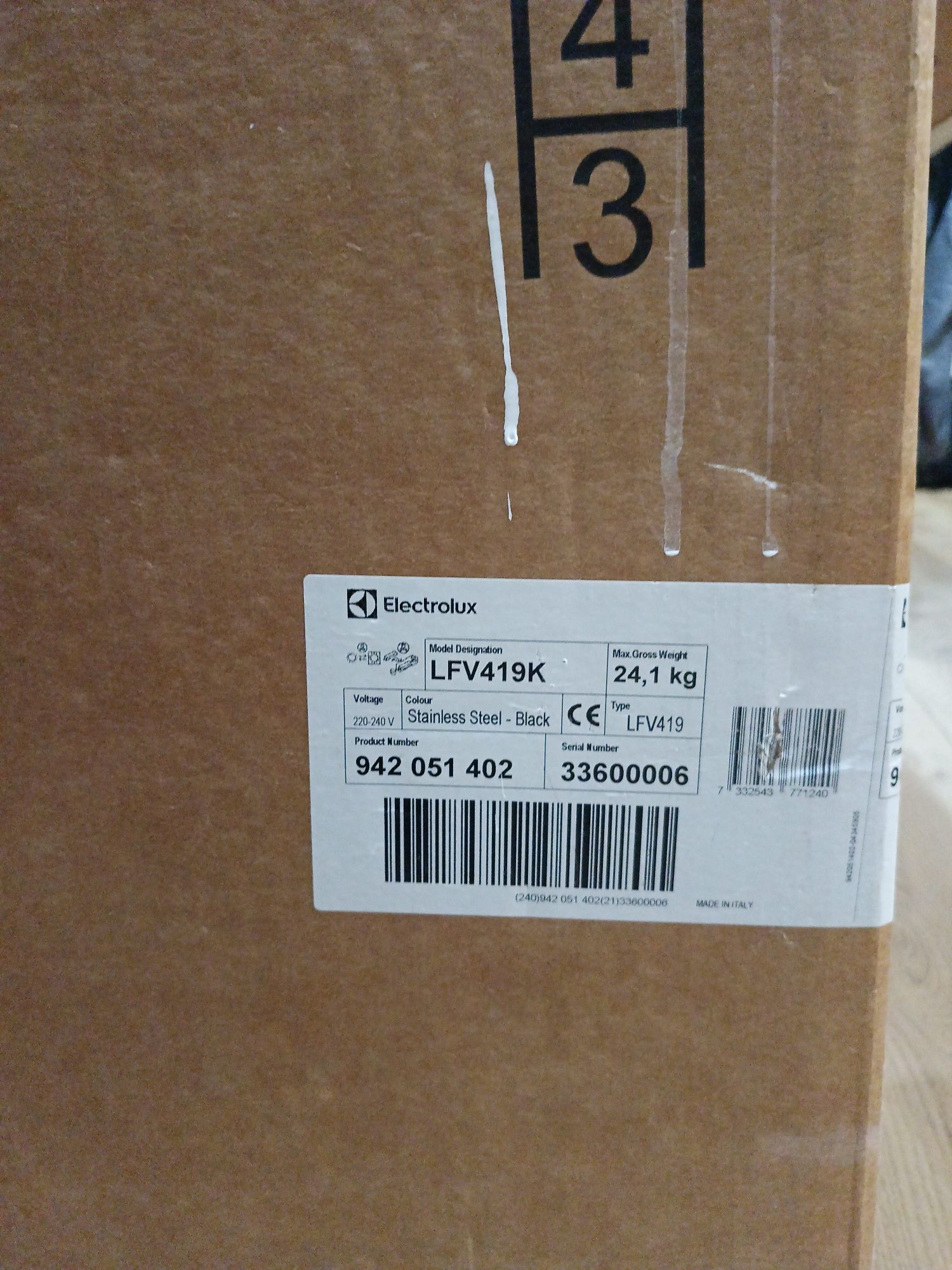 Okap Electrolux LFV419K