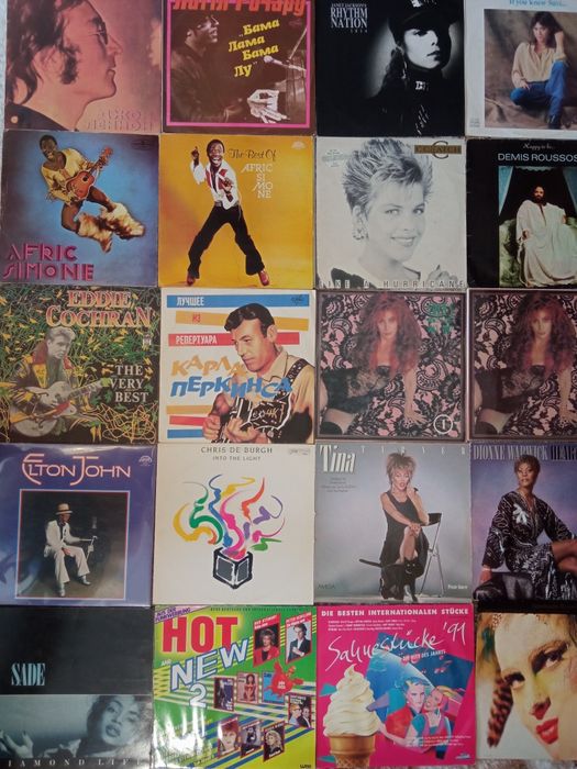 Пластинки виниловые платівки вінілові