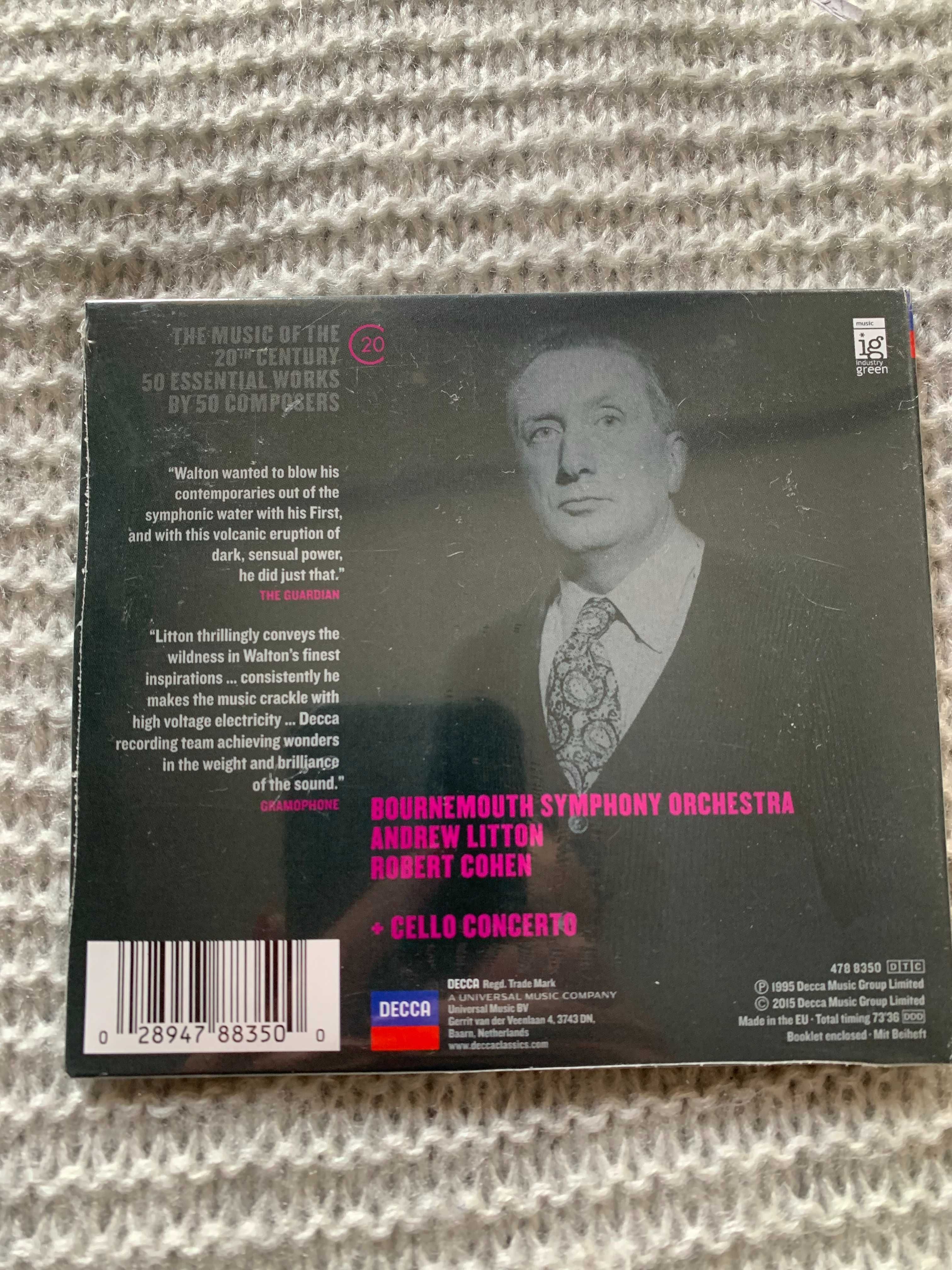 Walton Symphony 1 (20 C) Various Artists CD Nowa w folii