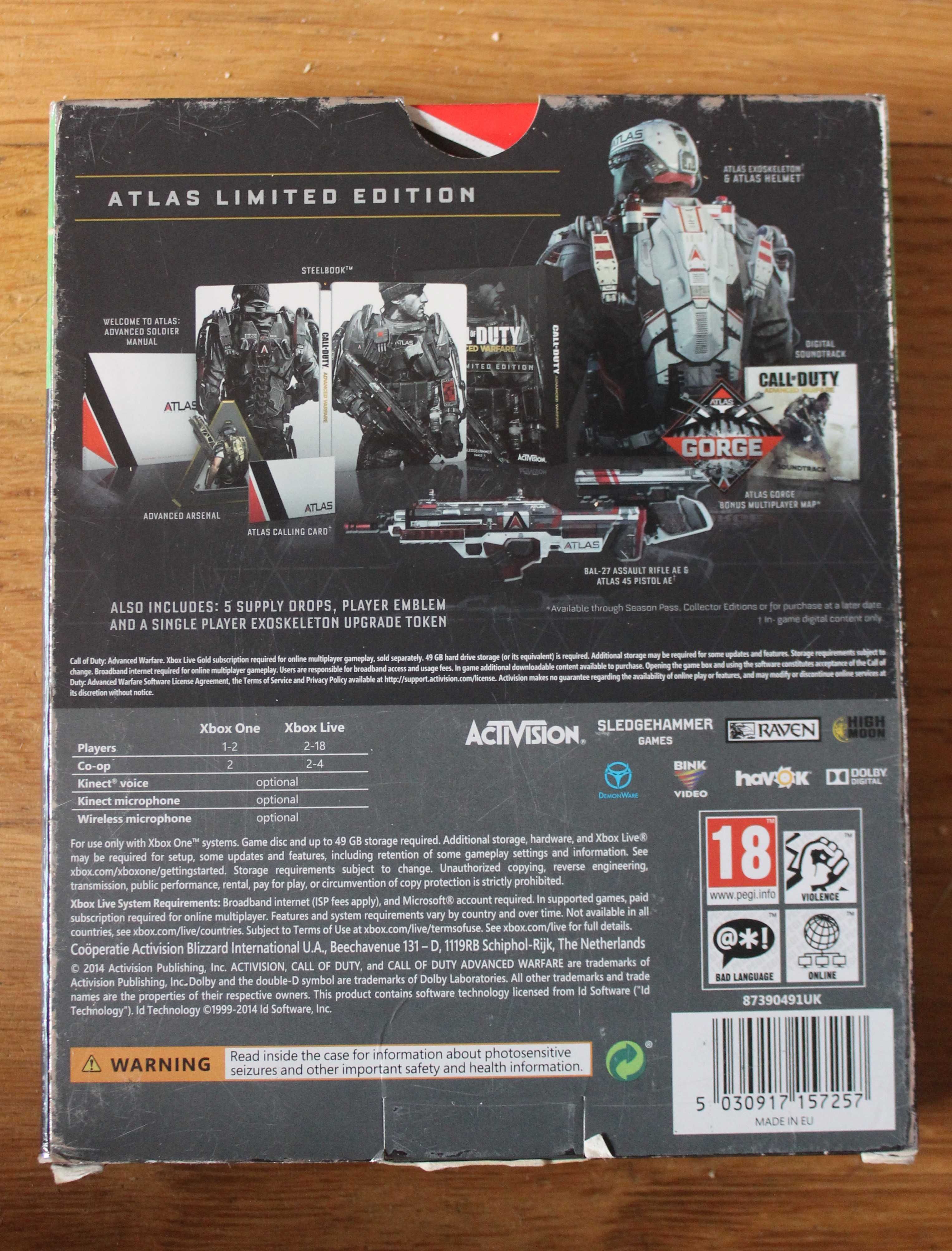 Call of Duty Advanced Warfare Atlas Limited Edition - Xbox One