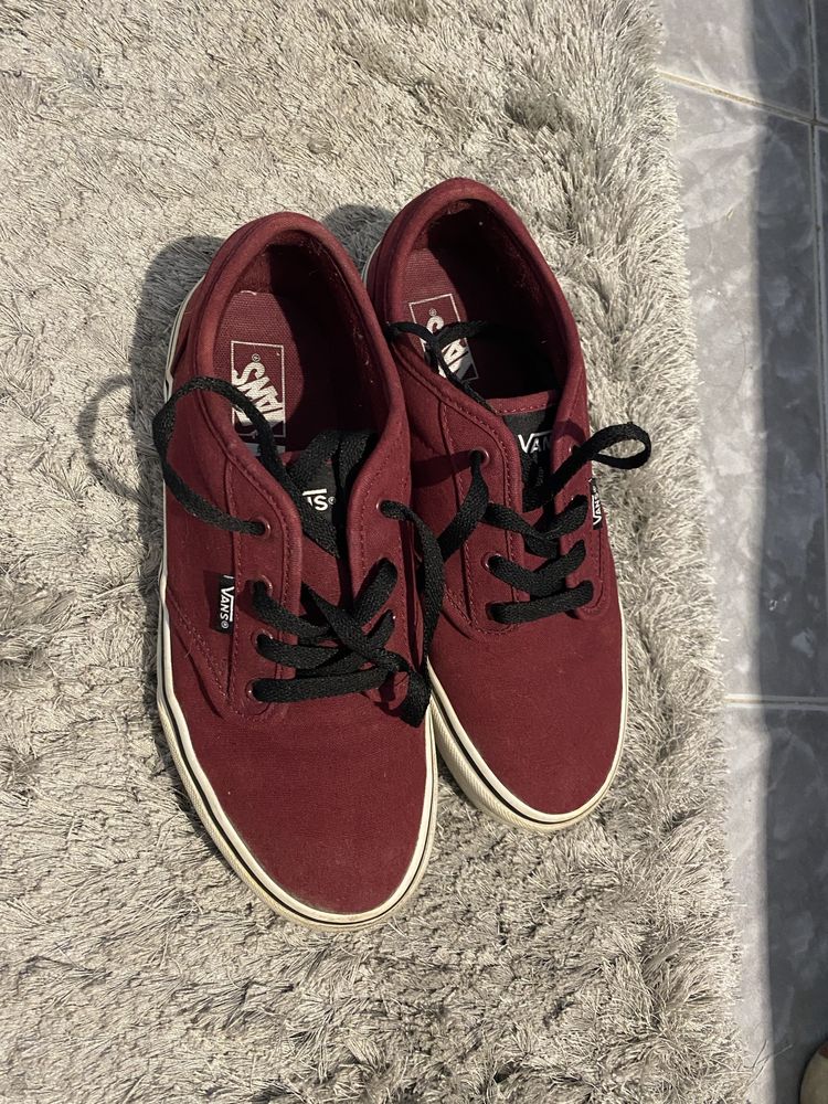 Tenis Vans bordeux