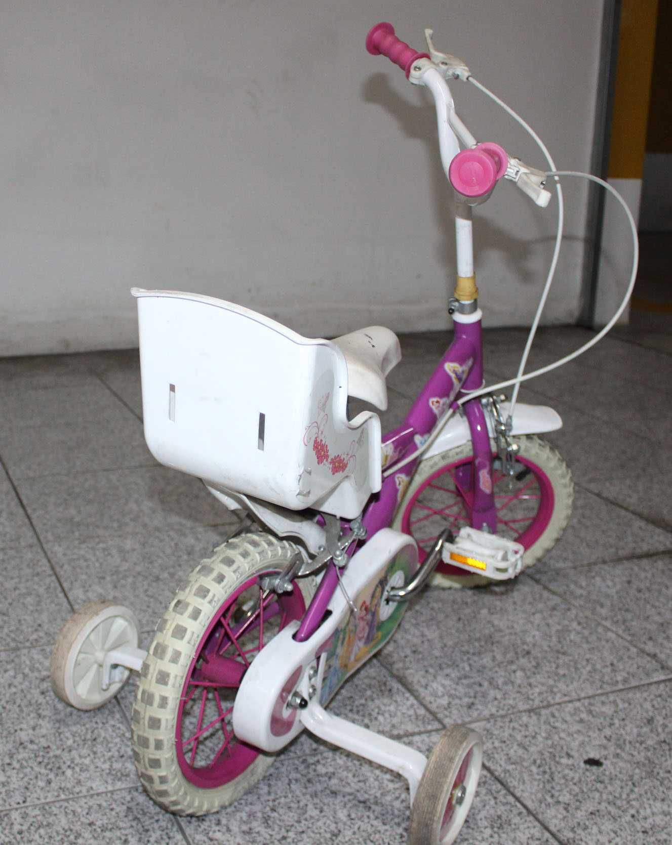 bicicleta de criança princesas disney