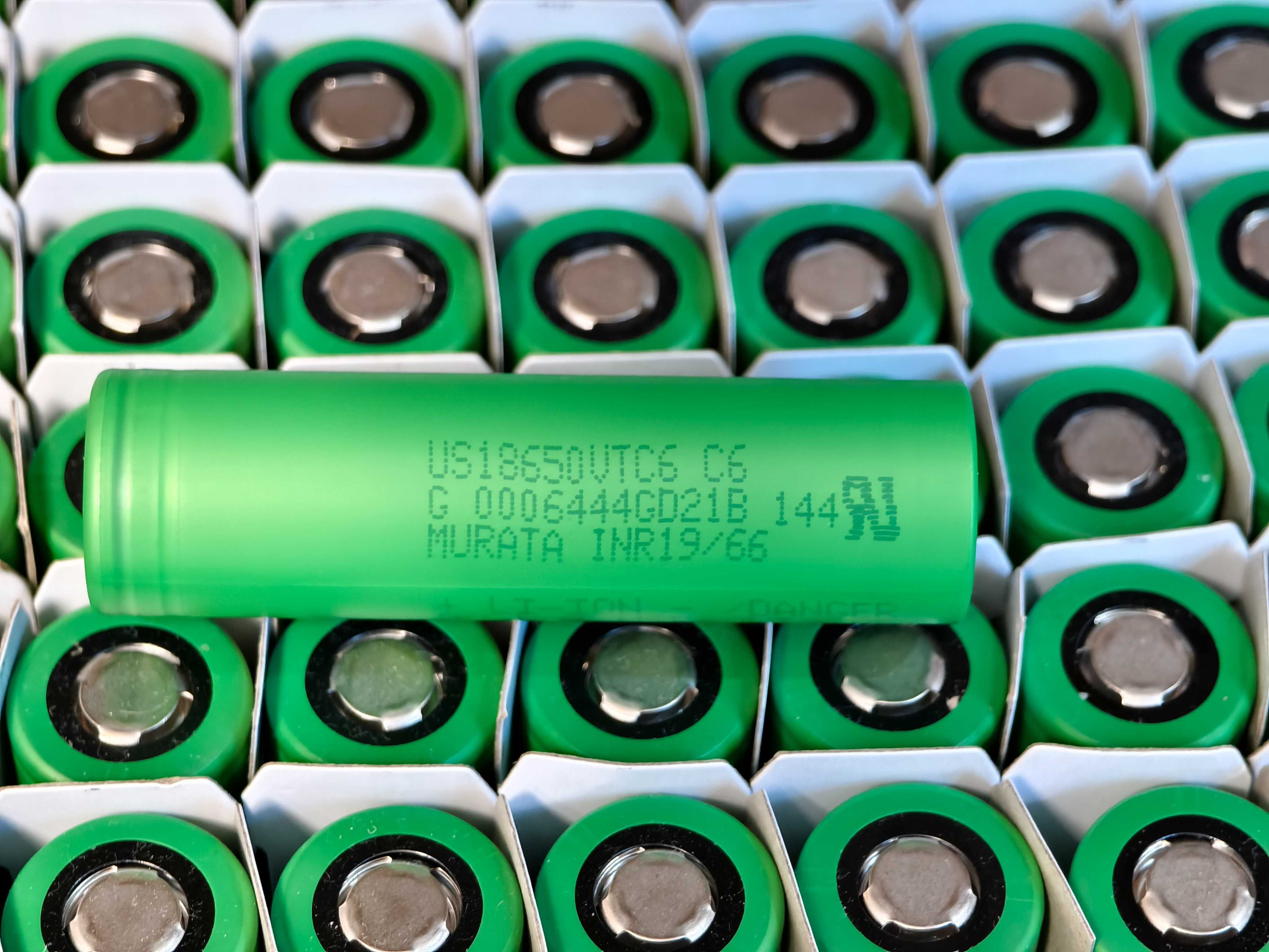 Sony Murata US18650 VTC6 3120 mAh високоток 30А (80A) Оригінал