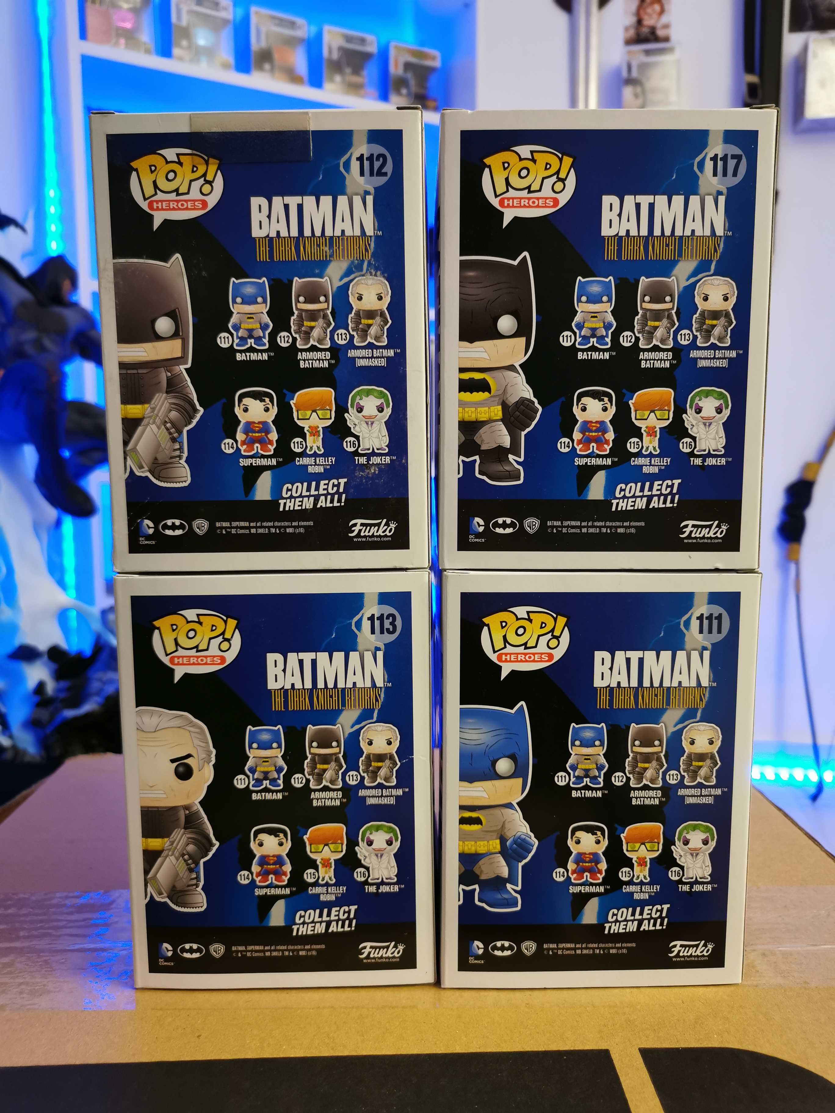 Funko Pop Batman The Dark Knight Returns (pack 4)