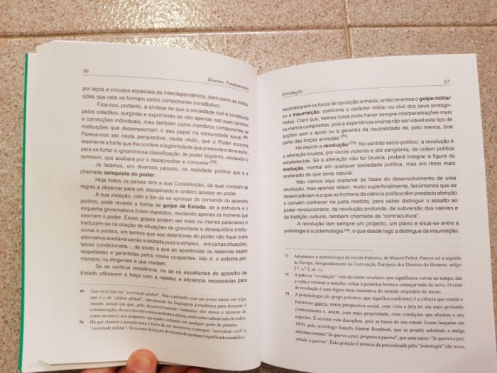 Direitos Fundamentais e Direitos do Homem