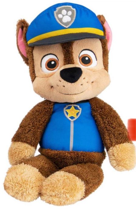 М'яка іграшка Paw Patrol Цуценя Гонщик Чейз 33 см
