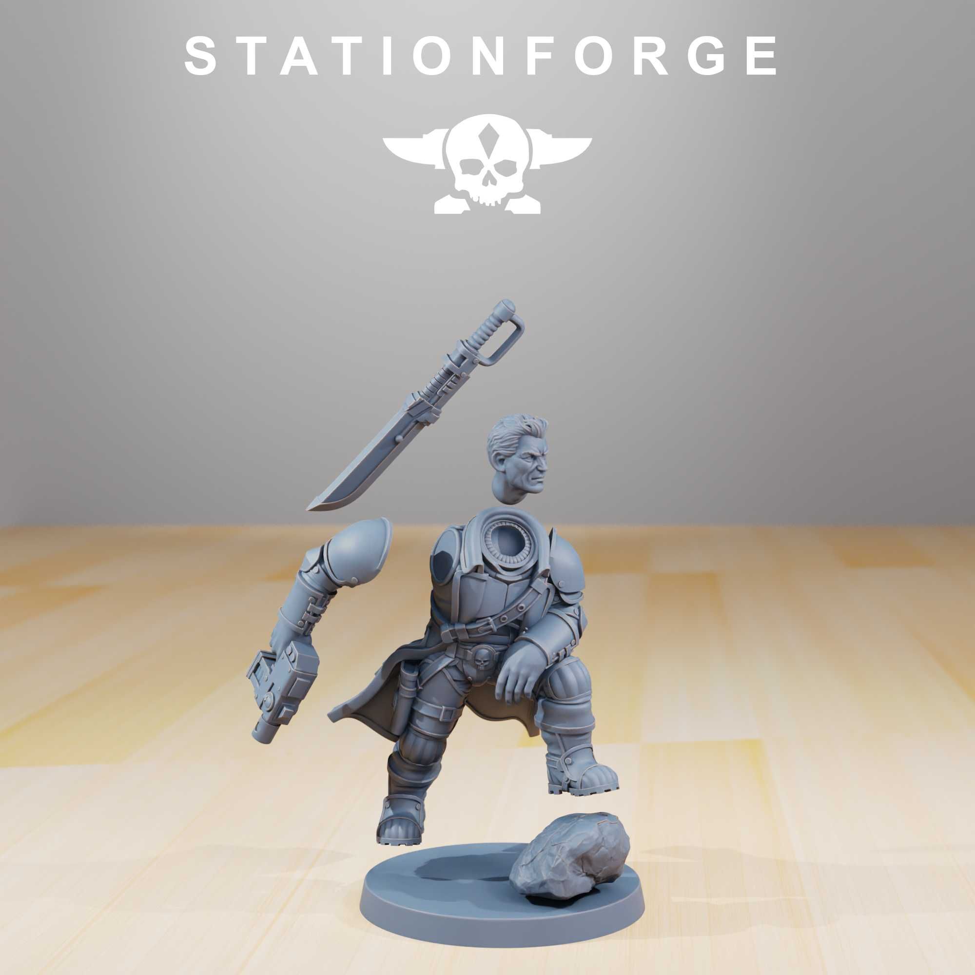 Station Forge - GrimGuard - Colonel Mikhail