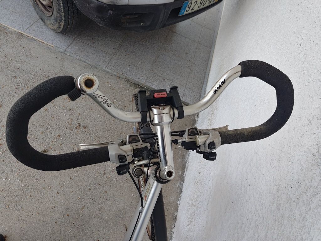 Bicicleta com mudanças