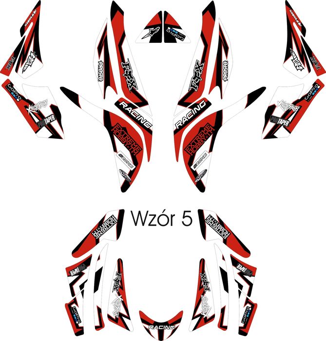 Naklejki Jinling 250 okleina