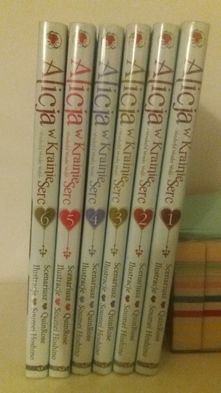 Manga Alicja w krainie sers tomy 1-4