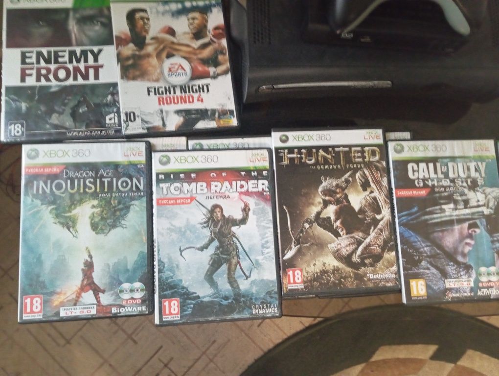 Xbox 360 диски,14 штук.