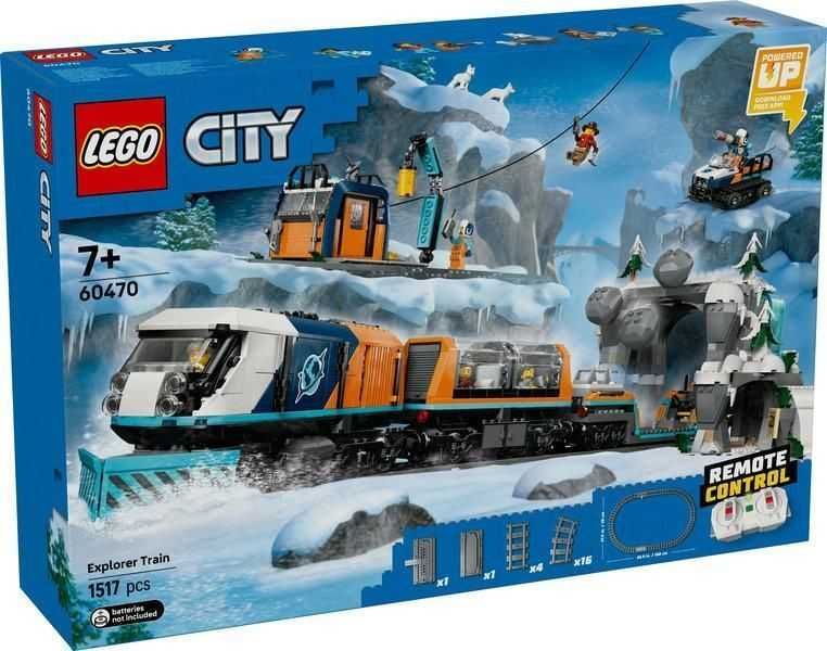 Конструктор LEGO City 60470 Арктичний дослідницький експрес