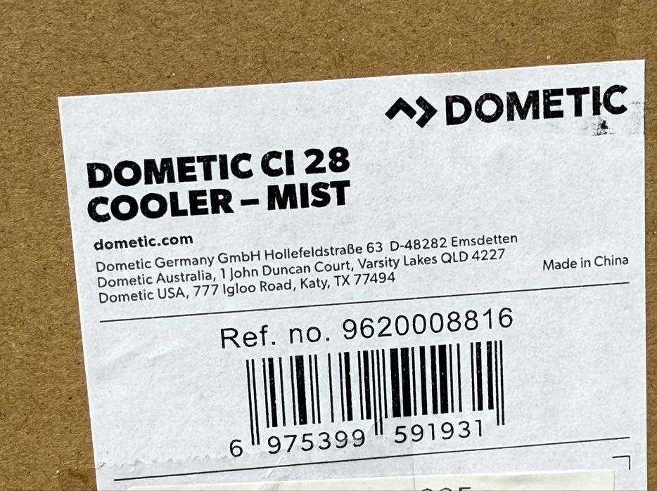 Dometic Cool Ice CI 28, lodowka pasywna. Nastepca WCI