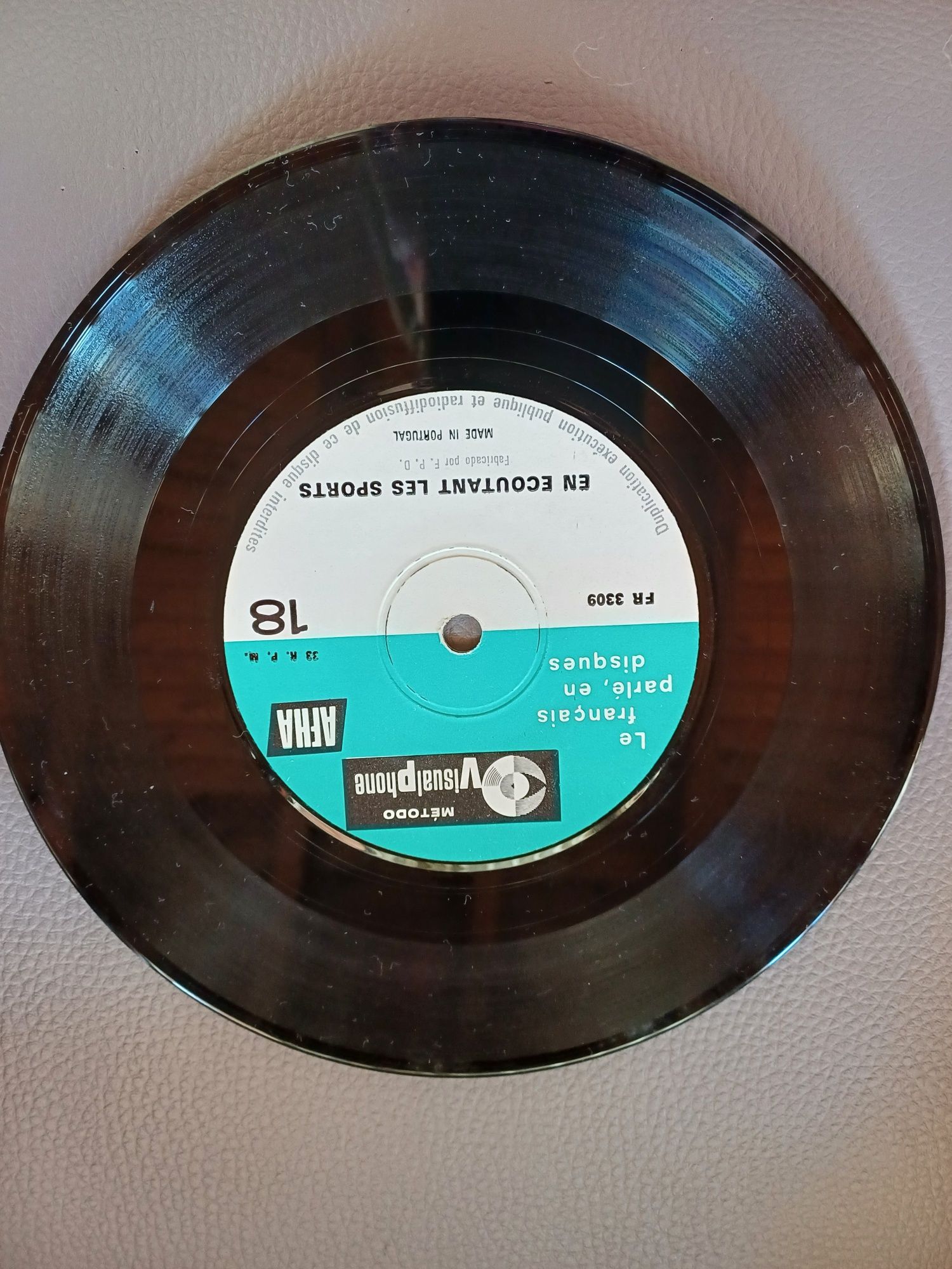 Discos em vinil, música francesa