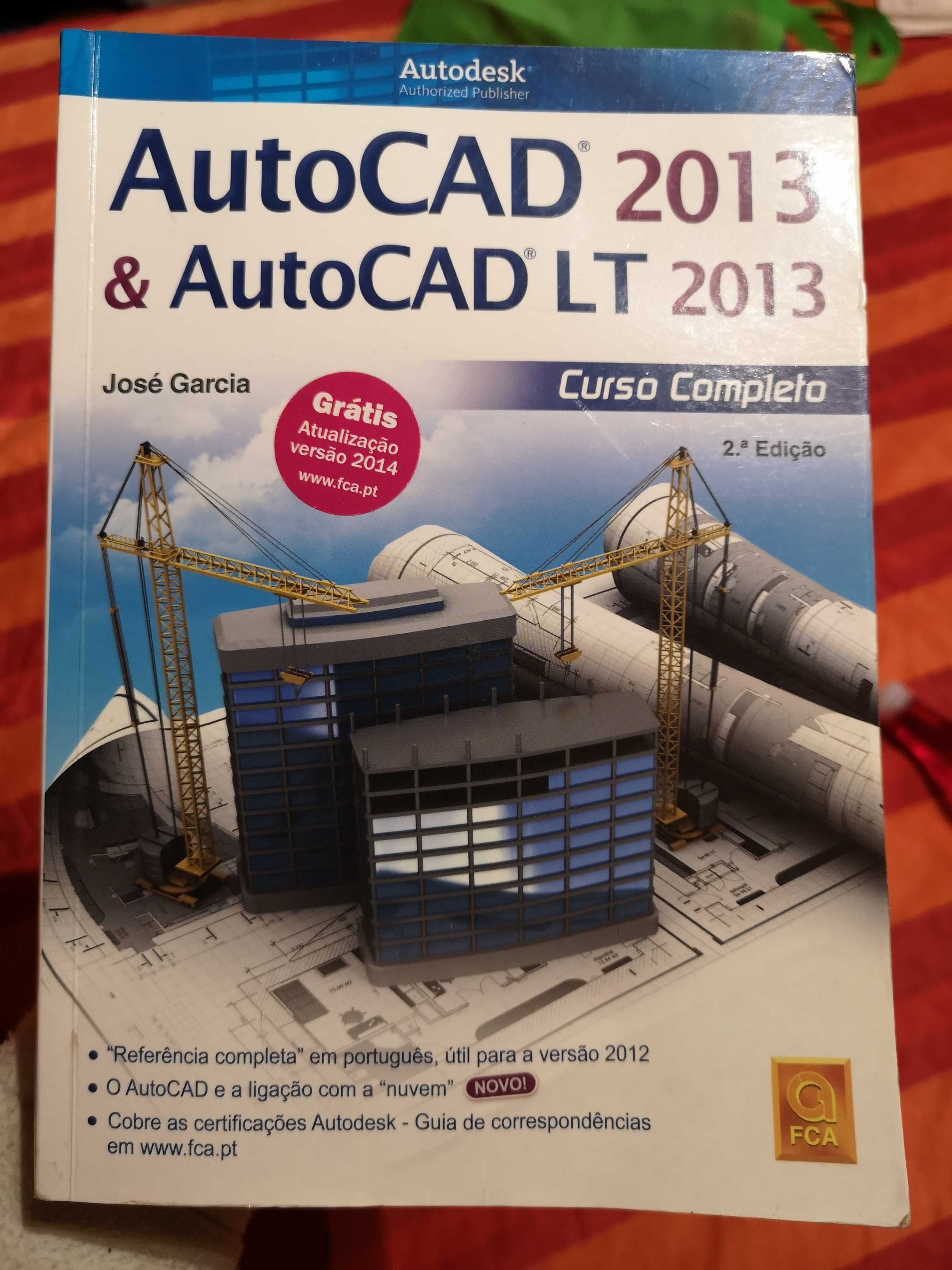 Livros de informática - AutoCAD e Visual Basic