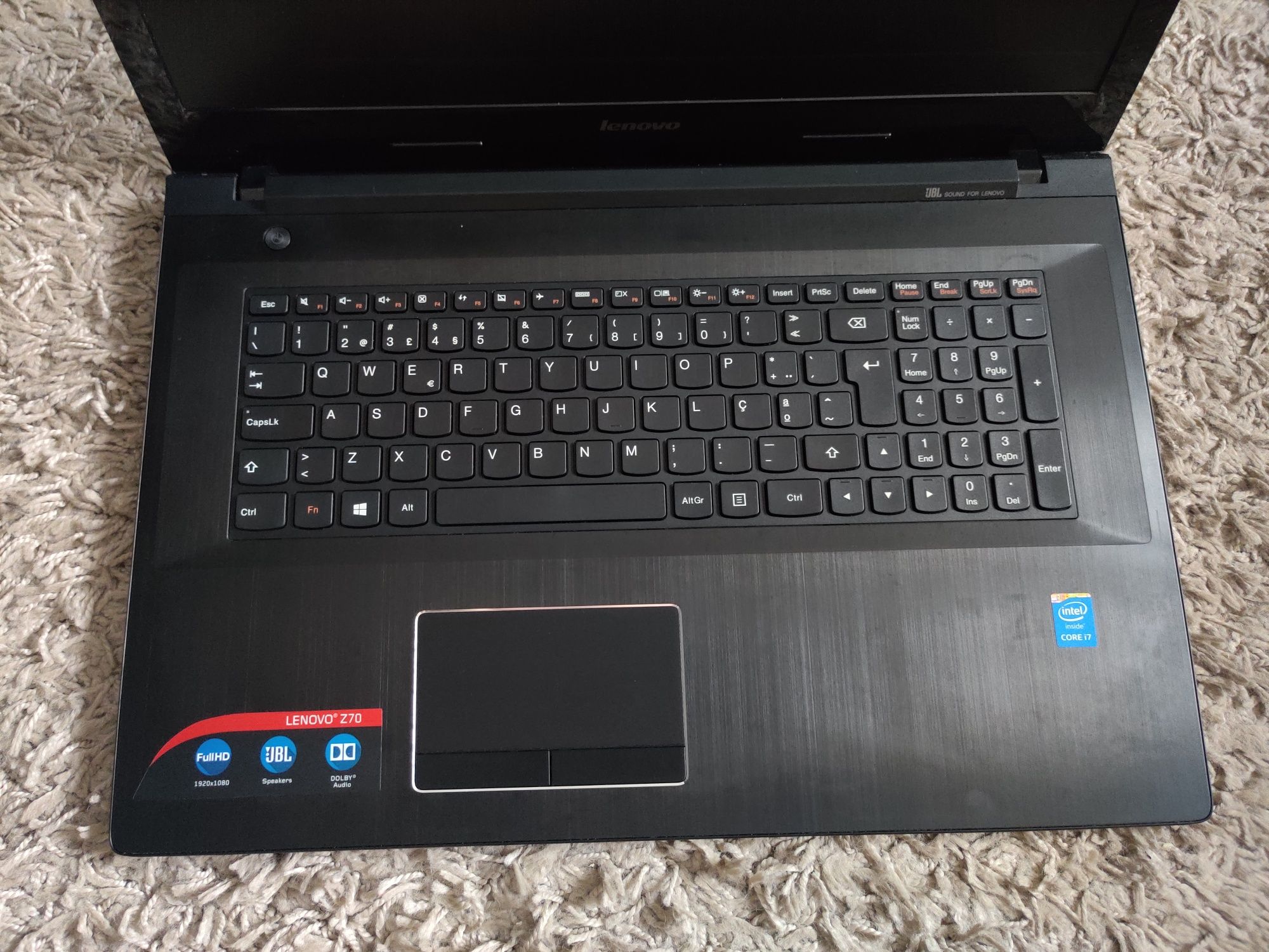 Lenovo Z70-80 i7 Avariado