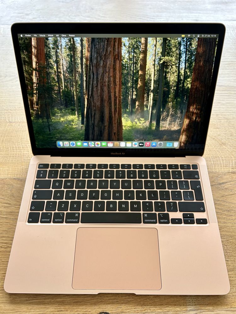 MacBook Air 13” 2020 i3 / 8GB / 256GB Retina / tylko 158 cykli baterii