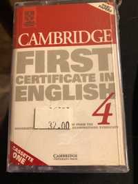 Cambridge First Certificate in English 4 kaseta