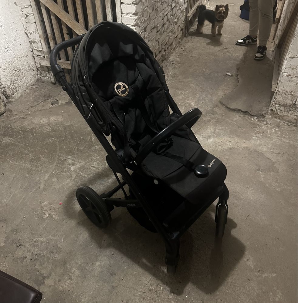 Wózek czarny cybex balios spacerówka