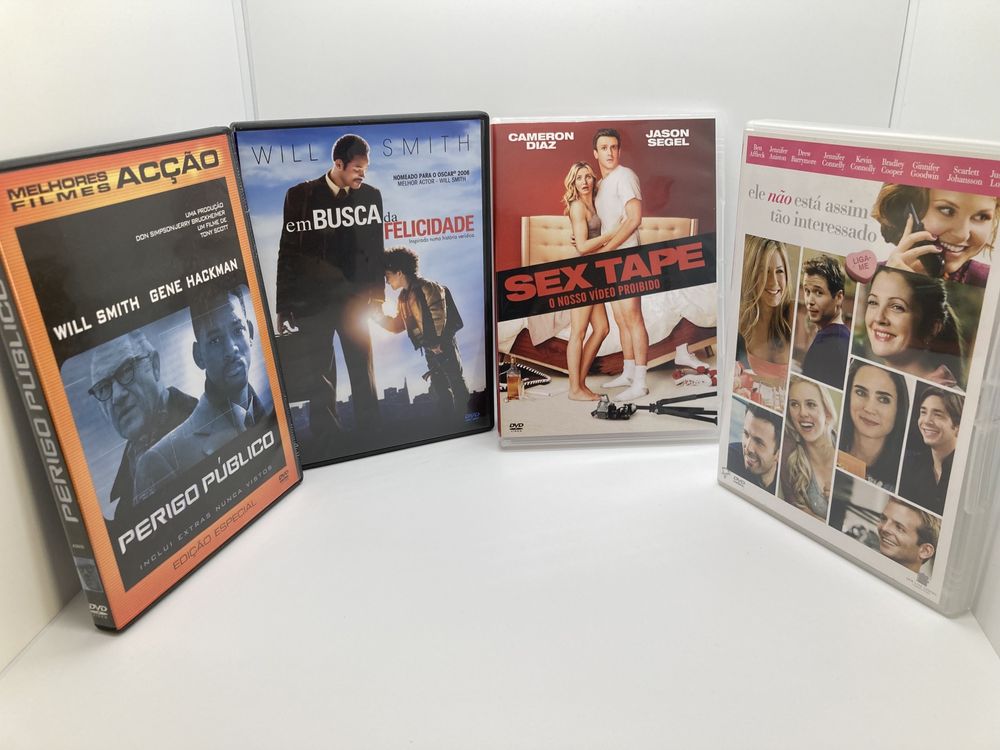 Pack com 4 Dvds originais