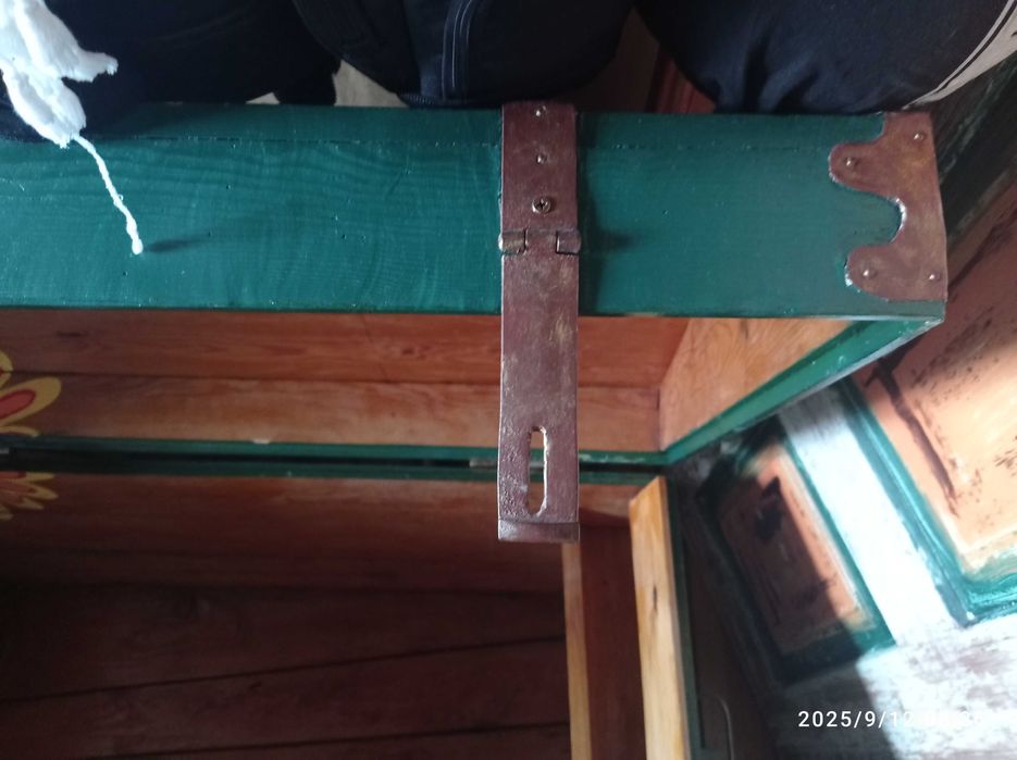 Skrzynia drewniana stara duża ładna