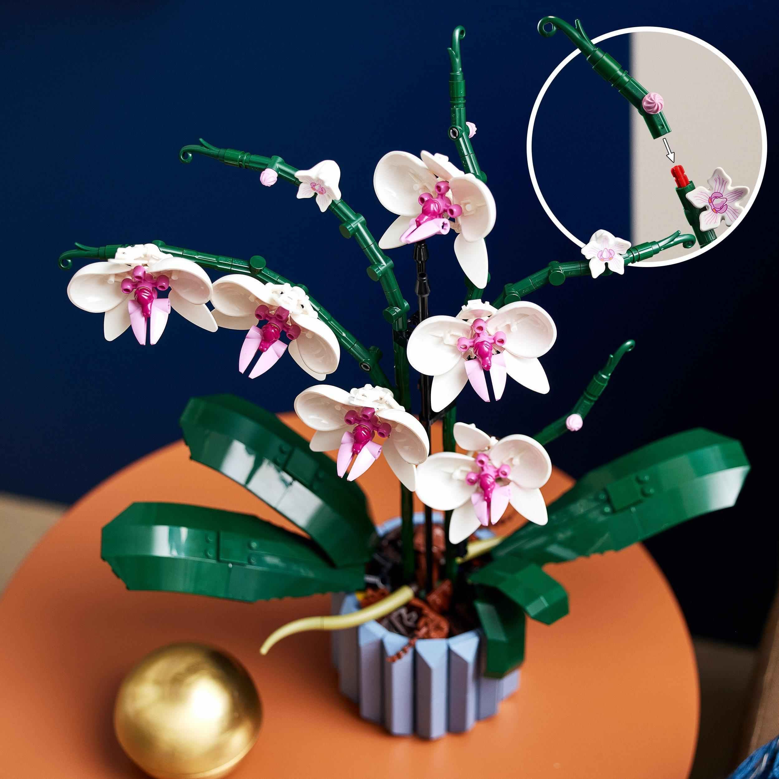 Nowe Klocki Lego Kwiat Orchidea