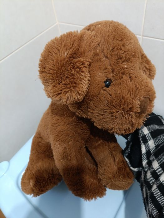 Великі іграшкові м'які собаки песики