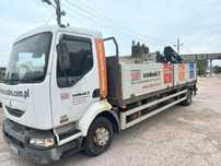 Renault Midlum  Renault Midlum (żuraw HDS)