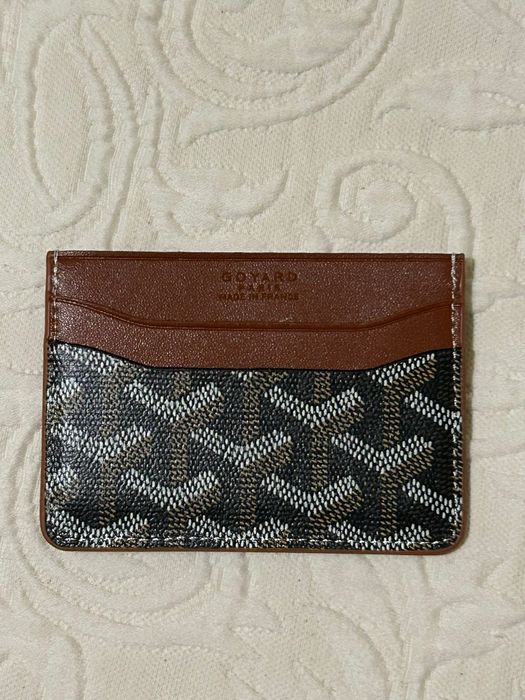 Carteira goyard castanha