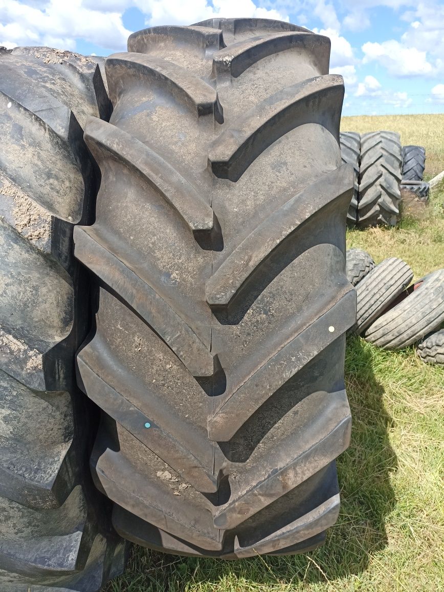 Opona jak Nowa 90% bieżnika Michelin MACHXBIB 650/85 R - 38 koło koła