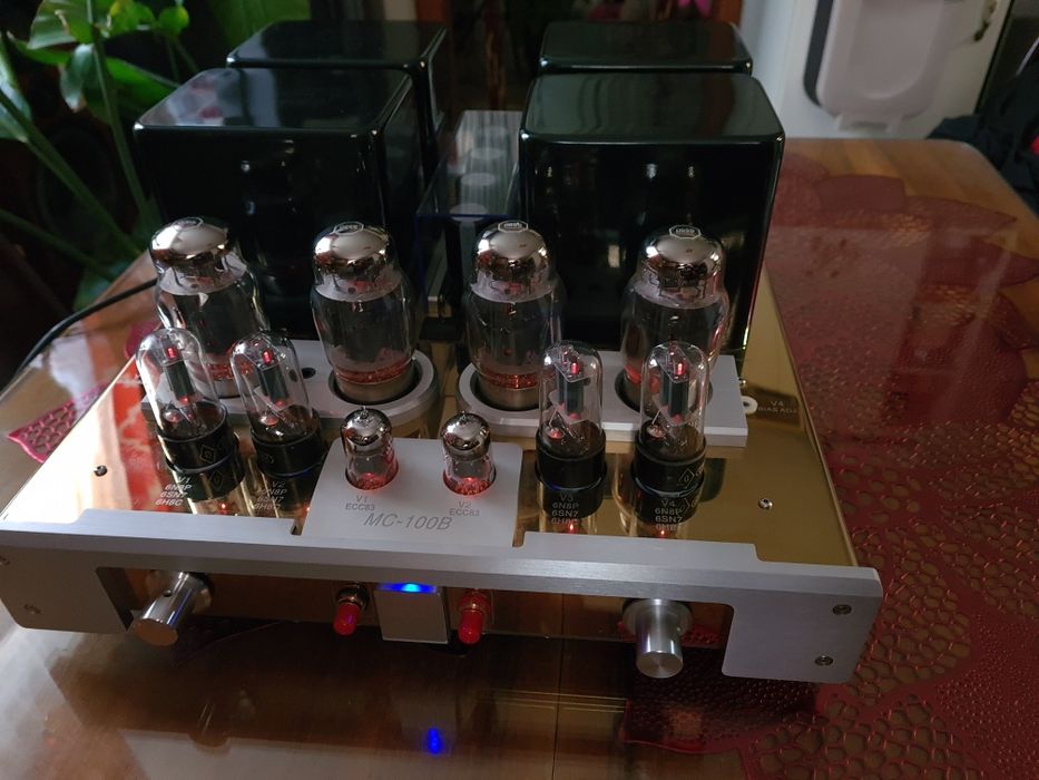 Wzmacniacz lampowy Yaqin MC -100 B Dual Mono po profesjonalnym tuningu