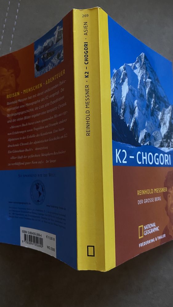 Книга Reinhold Messner - K-2 Chogori