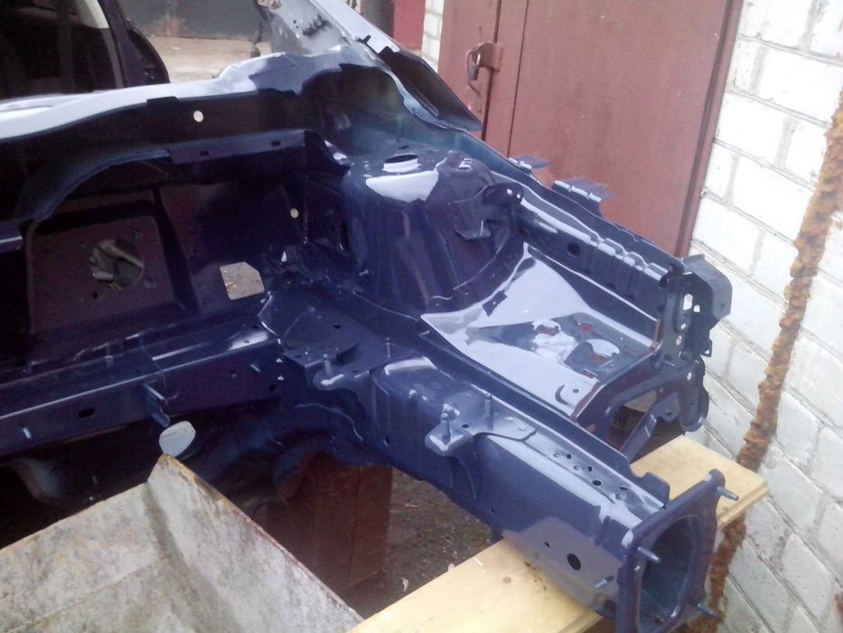 Reparação de carro após um acidente