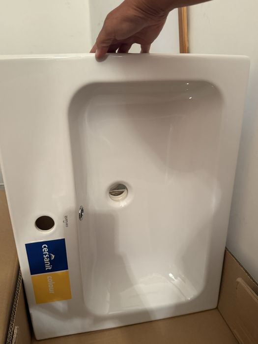 Umywalka meblowa 60x45 Cersanit ceramika NOWA