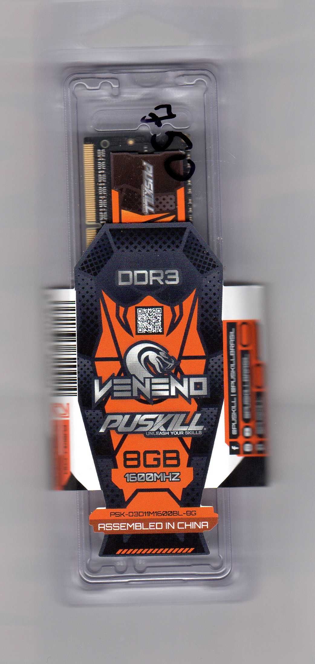 Оперативная память PUSKILL DDR3L 8GB 1600 1.35V