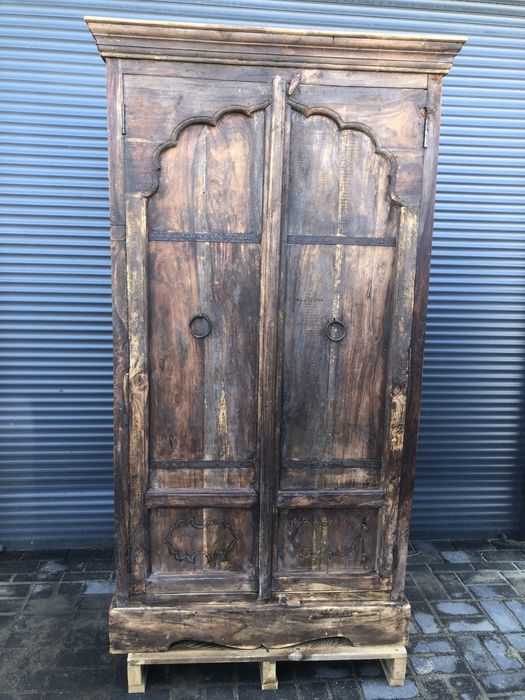 Unikalna drewniana zabytkowa szafa bieliźniarka komoda