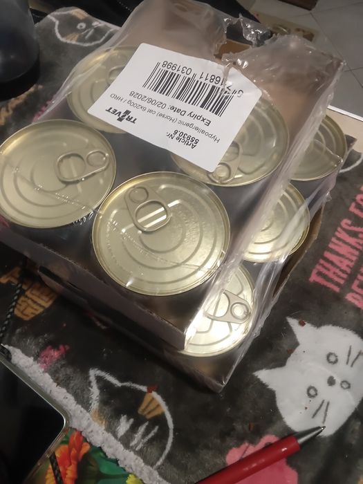 Karma hypoalergiczna dla kota koń