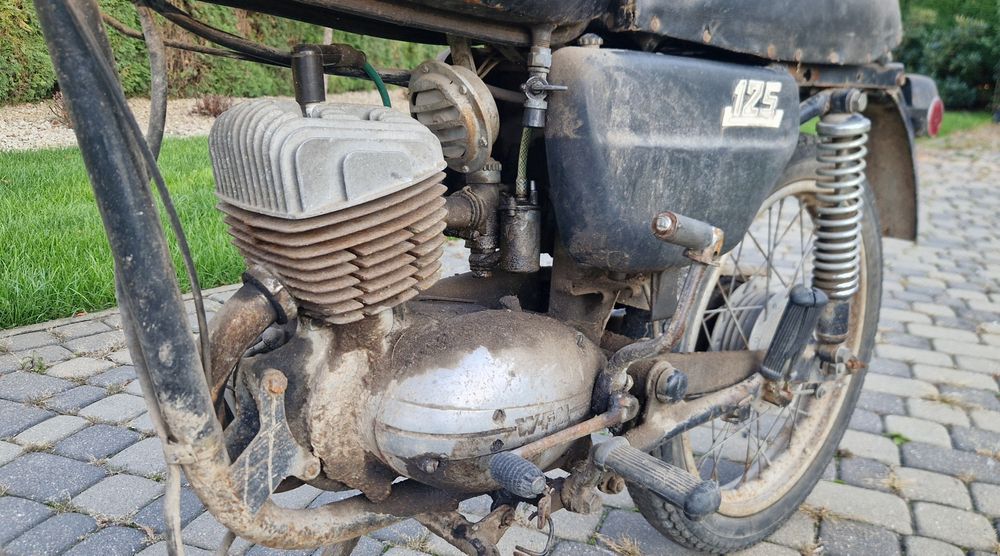 Wsk 125 81.r w oryginale maly przebieg