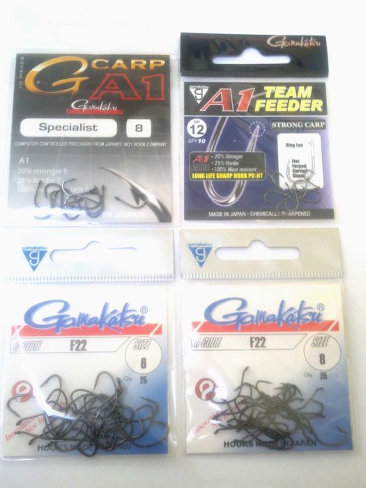 Продам кормушки Drennan, Preston, Guru,крючки Гамакатсу