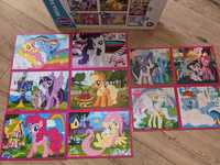 Пазлы Mega Pack 10 в 1 Trefl Disney My Little Pony (3-4+)