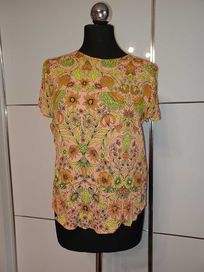 Bluzka w kwiatki H&M , rozmiar 42 XL - nr24